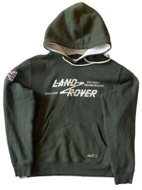Red Canoe x Land Rover Heritage Hoodie Green